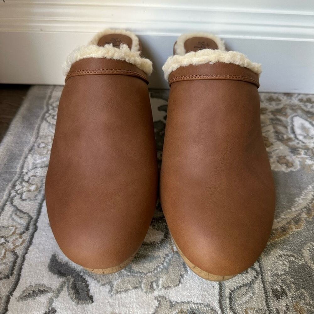 Style & Co. Woman’s Mules, Brown, Size 9.5, NIB